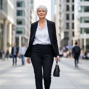 Banana Republic Black Trousers